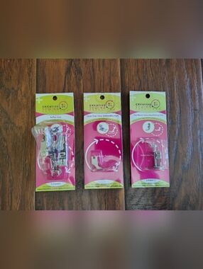 Creative Sewing Solutions sewing feet set of 3 Embroidery